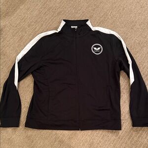 Maestro Futbol Black and White training Jacket; size XL